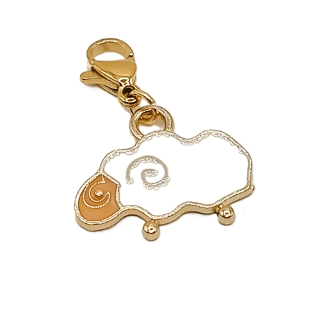 Schaf Charm Clip Anhänger Bettelarmband Kinder