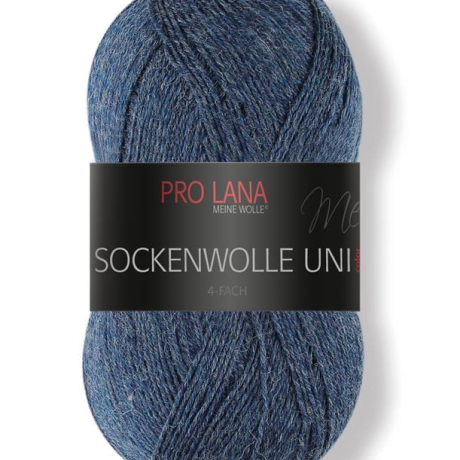 PRO LANA 4-fädige Sockenwolle Uni Farbe 408