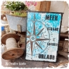 Holzschild-Shabby Meer / Urlaub