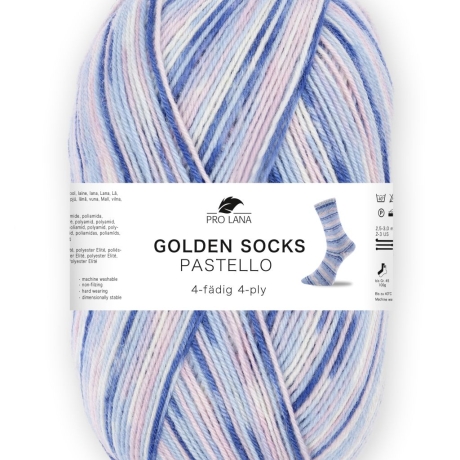 Pro Lana Pastello, 4-fädige Sockenwolle, Farbe 744