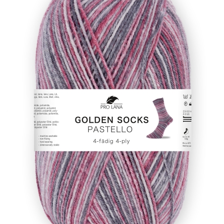 Pro Lana Pastello, 4-fädige Sockenwolle, Farbe 745