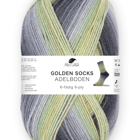 PRO LANA Adelboden, 6-fädige Sockenwolle 150g