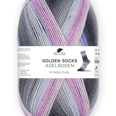 PRO LANA Adelboden, 6-fädige Sockenwolle 150g