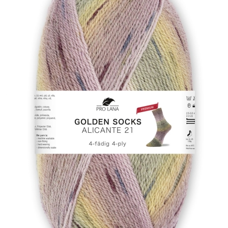 PRO LANA  Alicante 21 4-fädige Sockenwolle Fb. 443.02