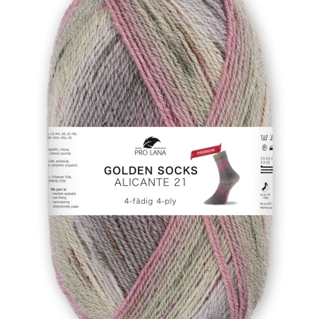 PRO LANA  Alicante 21 4-fädige Sockenwolle Fb. 443.06