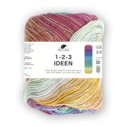 Pro Lana 1-2-3 IDEEN 100g Baumwollgarn Farbverlaufsgarn