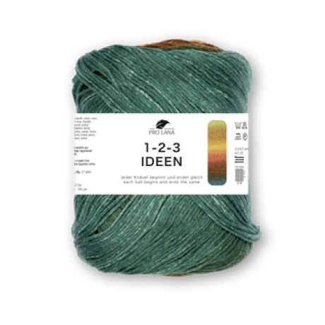 Pro Lana 1-2-3 IDEEN 100g Baumwollgarn Farbverlaufsgarn