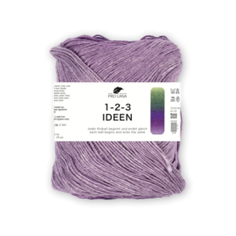 Pro Lana 1-2-3 IDEEN 100g Baumwollgarn Farbverlaufsgarn