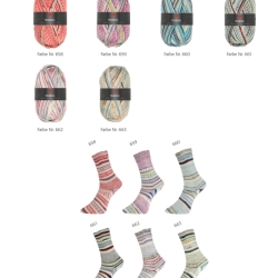 Triberg, Sockenwolle, Pro Lana Wolle, Wolle, 4-fach Sockenwolle