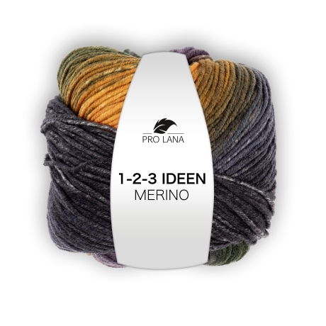 Pro Lana 1-2-3 IDEEN Merino 100g Farbverlaufsgarn