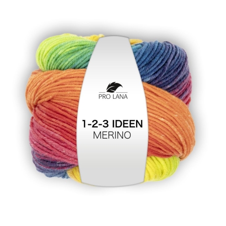 Pro Lana 1-2-3 IDEEN Merino 100g Farbverlaufsgarn