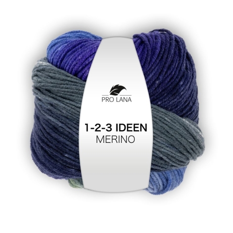 Pro Lana 1-2-3 IDEEN Merino 100g Farbverlaufsgarn