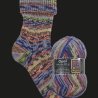 Opal Hundertwasser, 4-fädige Sockenwolle, Farbe 3204