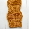 Lesezeichen Braun Brauntöne verschiedene Formen handgestrickt 