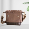 Umhängetasche/braun/Handtasche/crossbbody bag Damen/beige Tasche