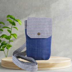 Handytasche zum Umhängen/Jeanstasche/Männertasche/kleine Tasche