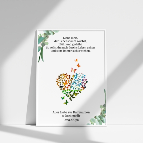 Personalisiertes Kommunion Geschenk für Jungen und Mädchen