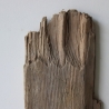 Treibholz Schwemmholz Driftwood  1   Brett Regal  40 cm  
