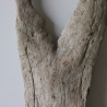 Treibholz Schwemmholz Driftwood 1 Skulptur  40 cm 