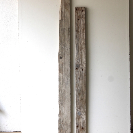 Treibholz Schwemmholz Driftwood  2 XXL Bretter  119-134 cm 