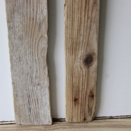 Treibholz Schwemmholz Driftwood  2 XXL Bretter  119-134 cm 