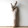 Treibholz Schwemmholz Driftwood 1 knorrige Wurzel  55 cm 
