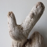 Treibholz Schwemmholz Driftwood 1 knorrige Wurzel  55 cm 