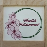 Ferberline Stickdatei Set Kirschblütenkranz ab 10x10