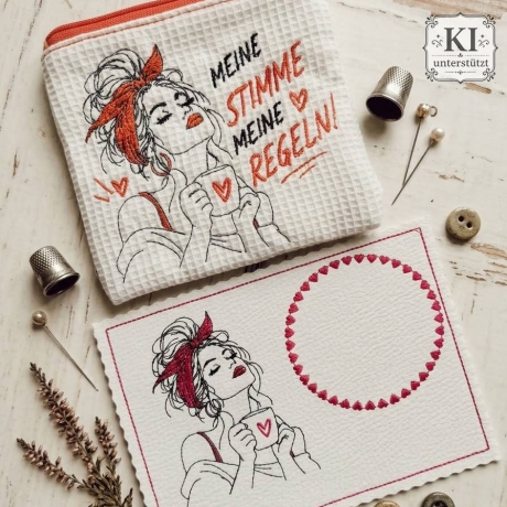 E0048 Stickdateien Frauen Ikonen 3