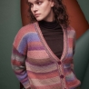 Jacke Shirley Wolle + Anleitung 100% Baby-Alpaka Aurora Langyarns