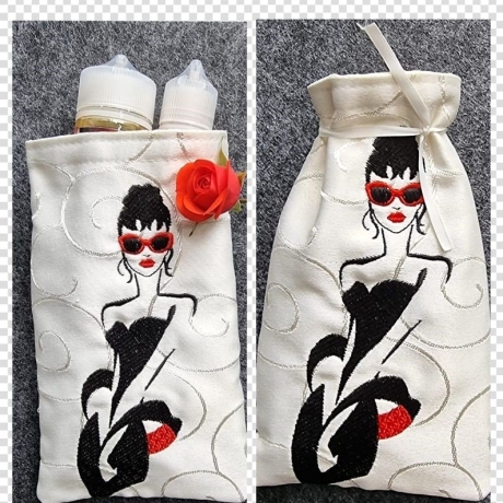 Smart Lady  -  Stickdatei bei Michis Textilatelier