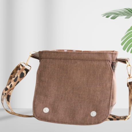 Umhängetasche/braun/Handtasche/crossbbody bag Damen/beige Tasche
