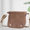Umhängetasche/braun/Handtasche/crossbbody bag Damen/beige Tasche