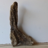 Treibholz Schwemmholz Driftwood 1 knorrirge Skulptur  48 cm 