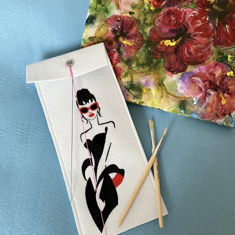 Smart Lady  -  Stickdatei bei Michis Textilatelier