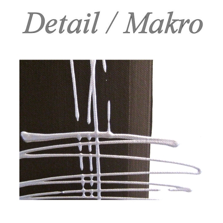 MK1 Art Bild Leinwand Abstrakt Kunst Malerei Acrylbild braun