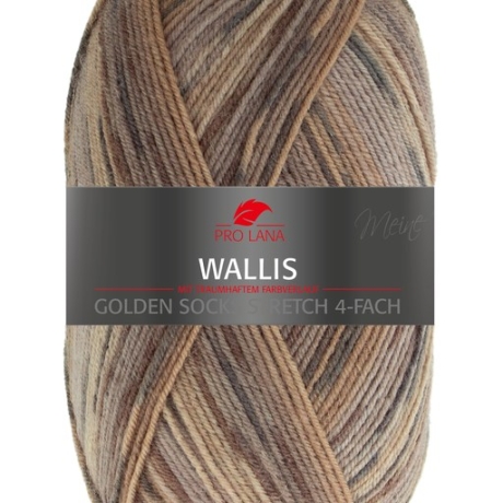 PRO LANA Stretch Wallis, 4-fädige Sockenwolle, Fb. 354.04