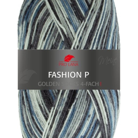 PRO LANA Fashion P, 4-fädige Sockenwolle, Fb. 4907