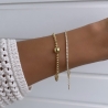 925/- Sterling Silber Armband „Cristal“