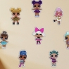 Wandaufkleber Wandsticker aus Holz Kinderzimmer Mc Queen