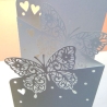 Karte Schmetterlinge Plotterdatei SVG DXF FCM