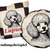 Stickdatei Pudel  Hund Darsy Sofortdownload Lunachild