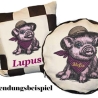 Stickdatei Applikation Schweinchen Sugar Schwein