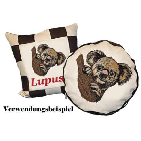 NEU Stickdatei Applikation Koala Bär Donnie