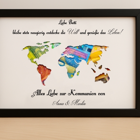 Personalisiertes Kommunion Geschenk für Jungen und Mädchen