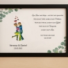 Hochzeitsgeschenk personalisiert Geldgeschenk Hochzeit Brautpaar 
