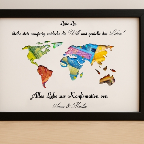 Personalisiertes Konfirmations Geschenk für Jungen und Mädchen