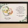 Hochzeitsgeschenk personalisiert Geldgeschenk Hochzeit Brautpaar 