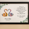 Hochzeitsgeschenk personalisiert Geldgeschenk Hochzeit Brautpaar 