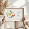 Personalisiertes Hochzeitsgeldgeschenk – Eleganter Bilderrahmen